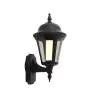Ansell LED Applique Murale Latina Lanterne Noir - Convient pour E27 Jusuq'À 42W | IP65